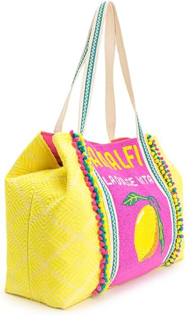 Amalfi Beaded Tote – Coastal-Inspired Hand-Beaded Summer Bag - Image 3