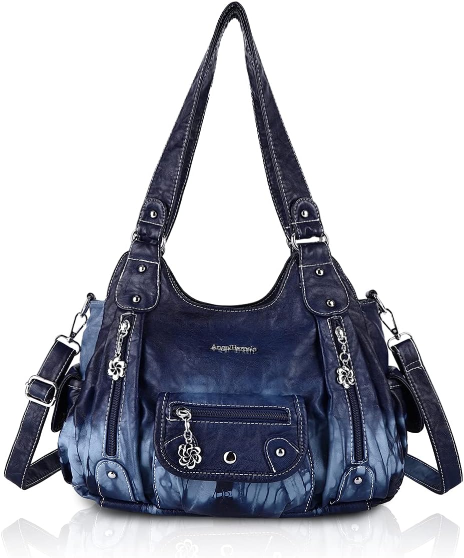 Angel Barcelo Purses for Women Soft PU Leather Shoulder Bag Crossbody Purse and Handbags - Image 21