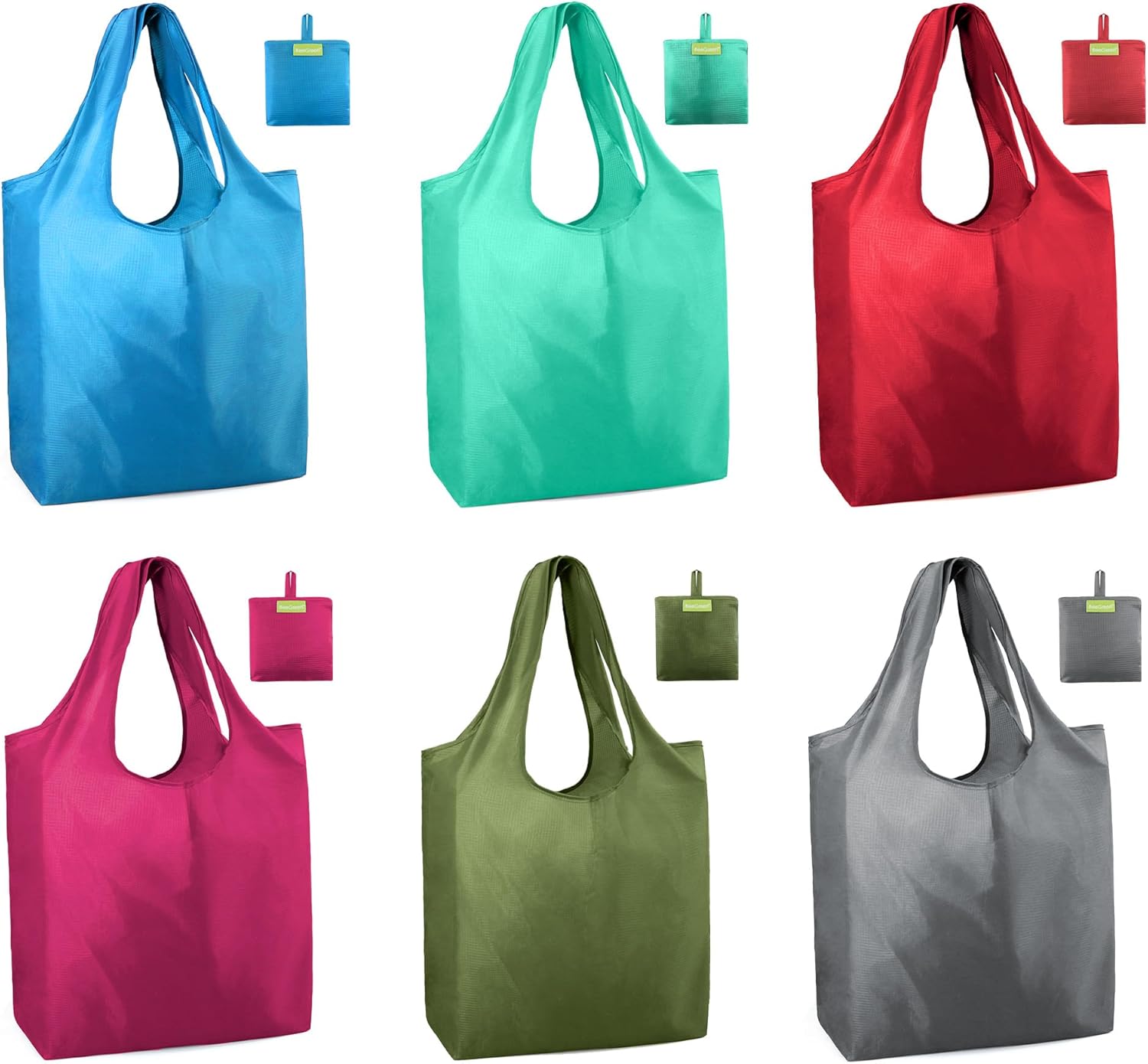 BeeGreen Reusable Grocery Bags Shopping Bags for Women Ocean Animals i##e##s: Sea Turtle ^^ Lovers Gifts ^^ Bulk 6 Pack ^^ 50LBS ^^ X-Large ^^ Shells ^^ Seal ^^ Mermaid Scale ^^ Whale :i##e##s - Image 9
