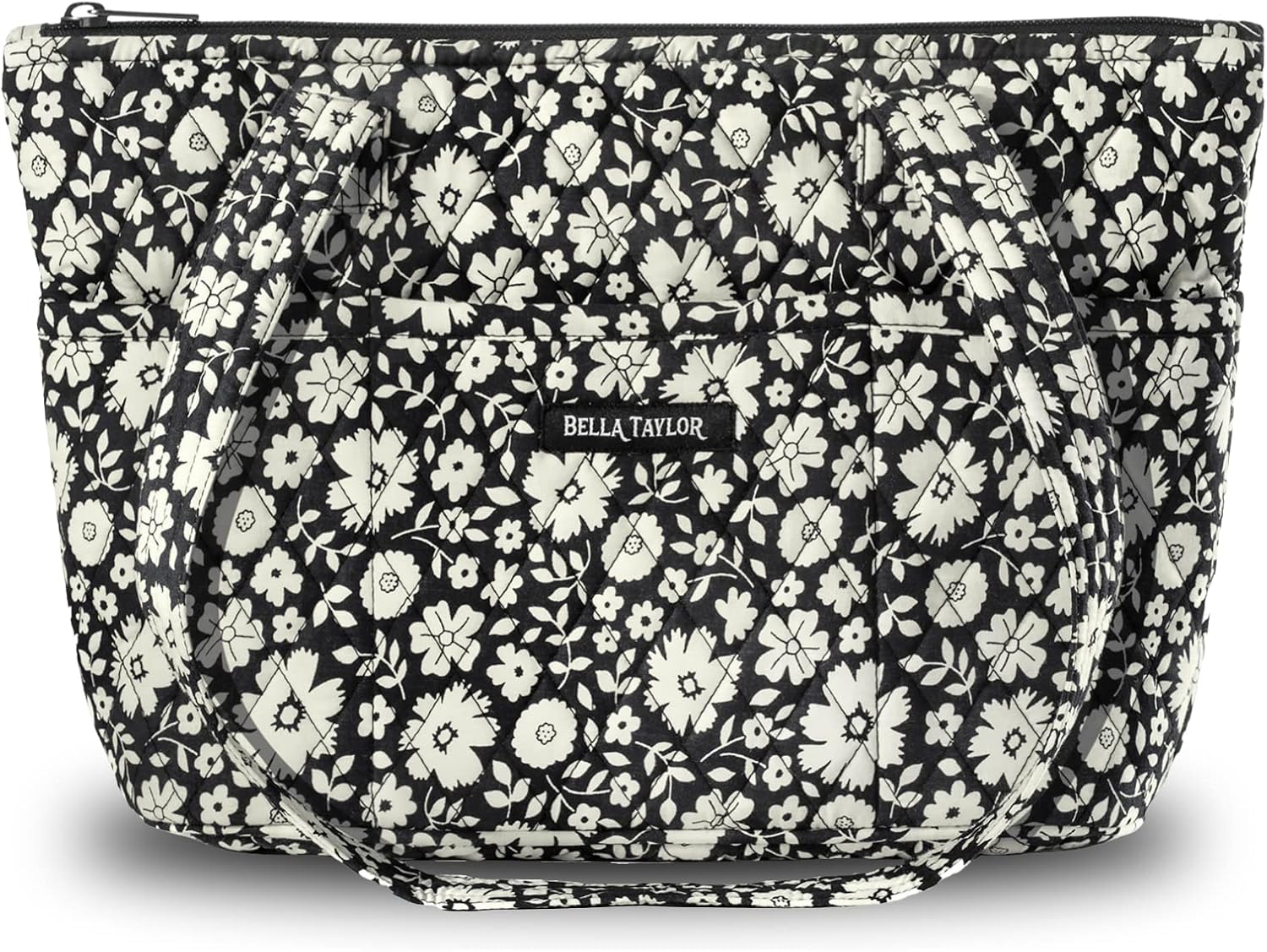 Bella Taylor Small Tote | Lightweight Quilted Fabric Purses for Women - Image 15