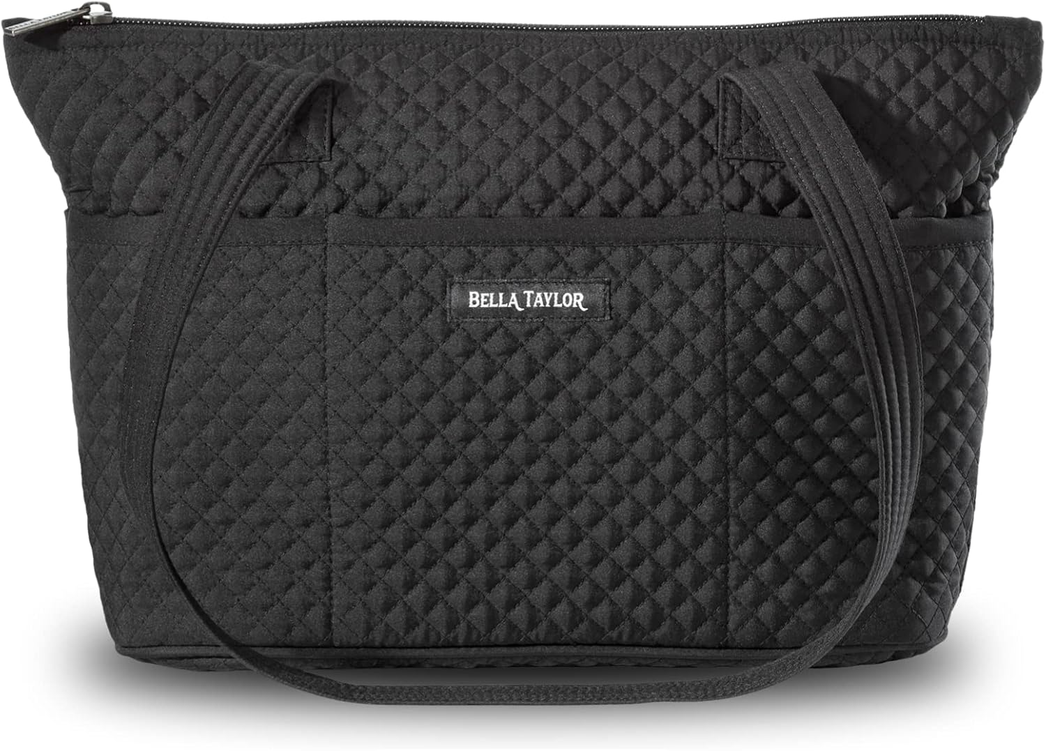 Bella Taylor Small Tote | Lightweight Quilted Fabric Purses for Women - Image 18