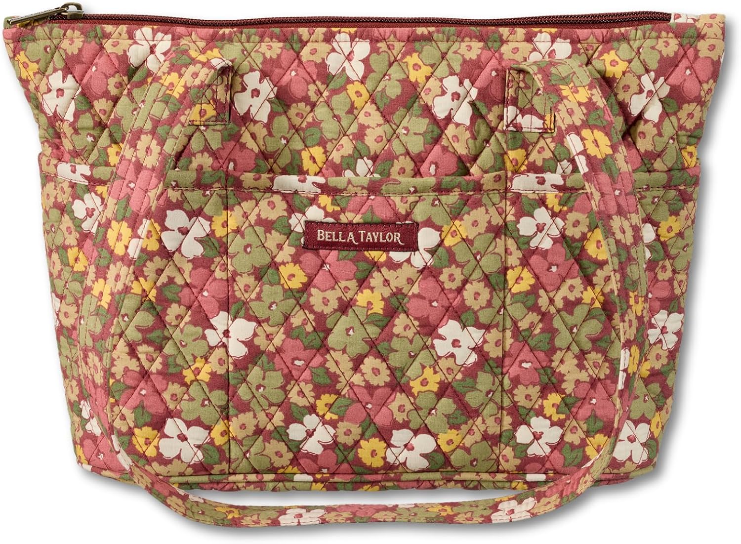 Bella Taylor Small Tote | Lightweight Quilted Fabric Purses for Women - Image 19