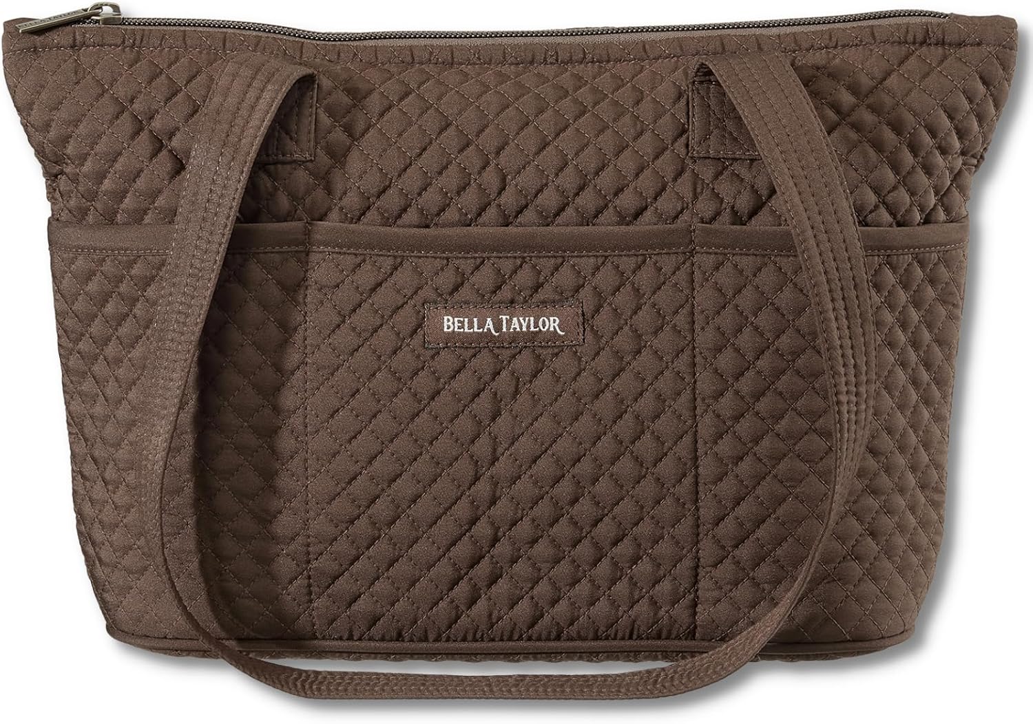Bella Taylor Small Tote | Lightweight Quilted Fabric Purses for Women - Image 35