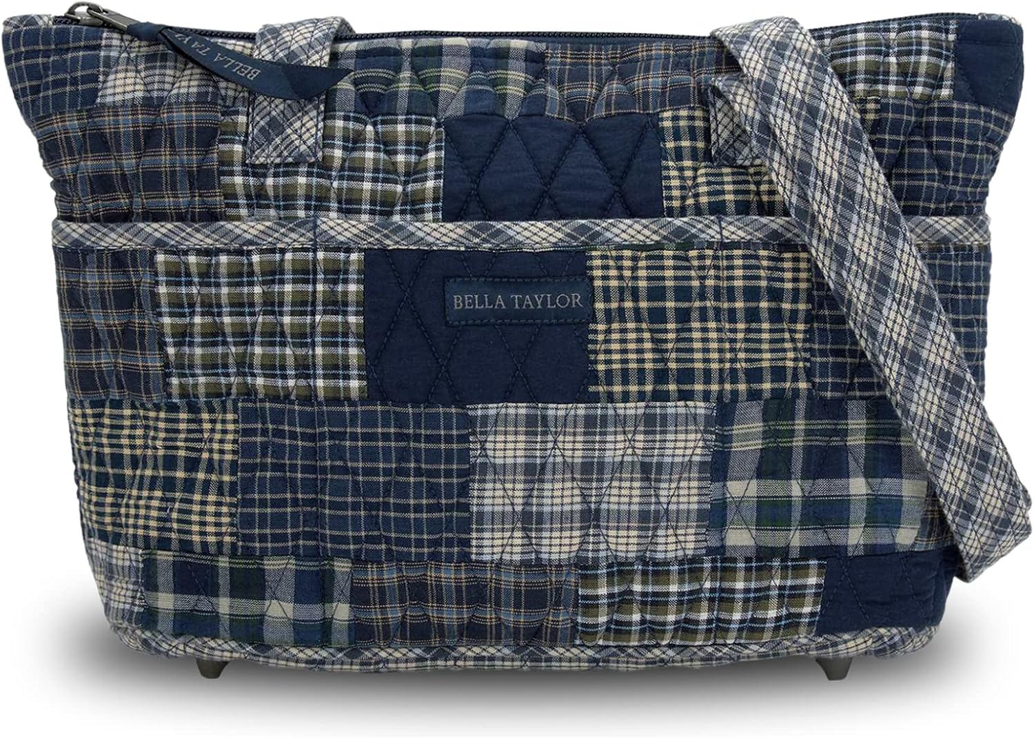 Bella Taylor Small Tote | Lightweight Quilted Fabric Purses for Women - Image 17