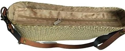 Custom, Made To your Own Order Portrait Painting Woven Straw Bags Summer Beach Tote Bag for Women 100% Handmade (A02) - Image 4