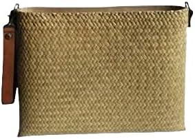 Custom, Made To your Own Order Portrait Painting Woven Straw Bags Summer Beach Tote Bag for Women 100% Handmade (A02)