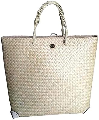 Custom, Made To your Own Order Portrait Painting Woven Straw Bags Summer Beach Tote Bag for Women 100% Handmade (A16)