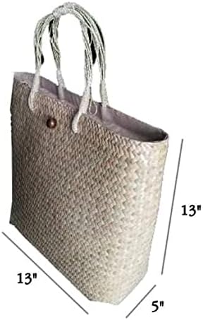 Custom, Made To your Own Order Portrait Painting Woven Straw Bags Summer Beach Tote Bag for Women 100% Handmade (A16) - Image 3