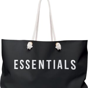 Essentials Oversized Shopping Bag Minimalist Summer Beach Bag Vacation Travel Tote Bag Reusable Bag Pool Picnic Gift for Her