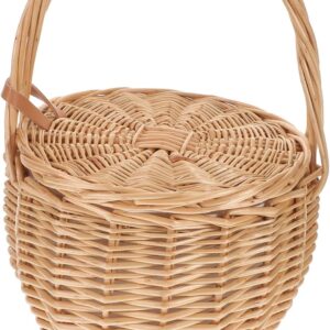 Hand-woven Travel Handbag Fashionable Bohemian Beach Bag for Women Capacity Tote for Parties Shopping and Summer Vacations