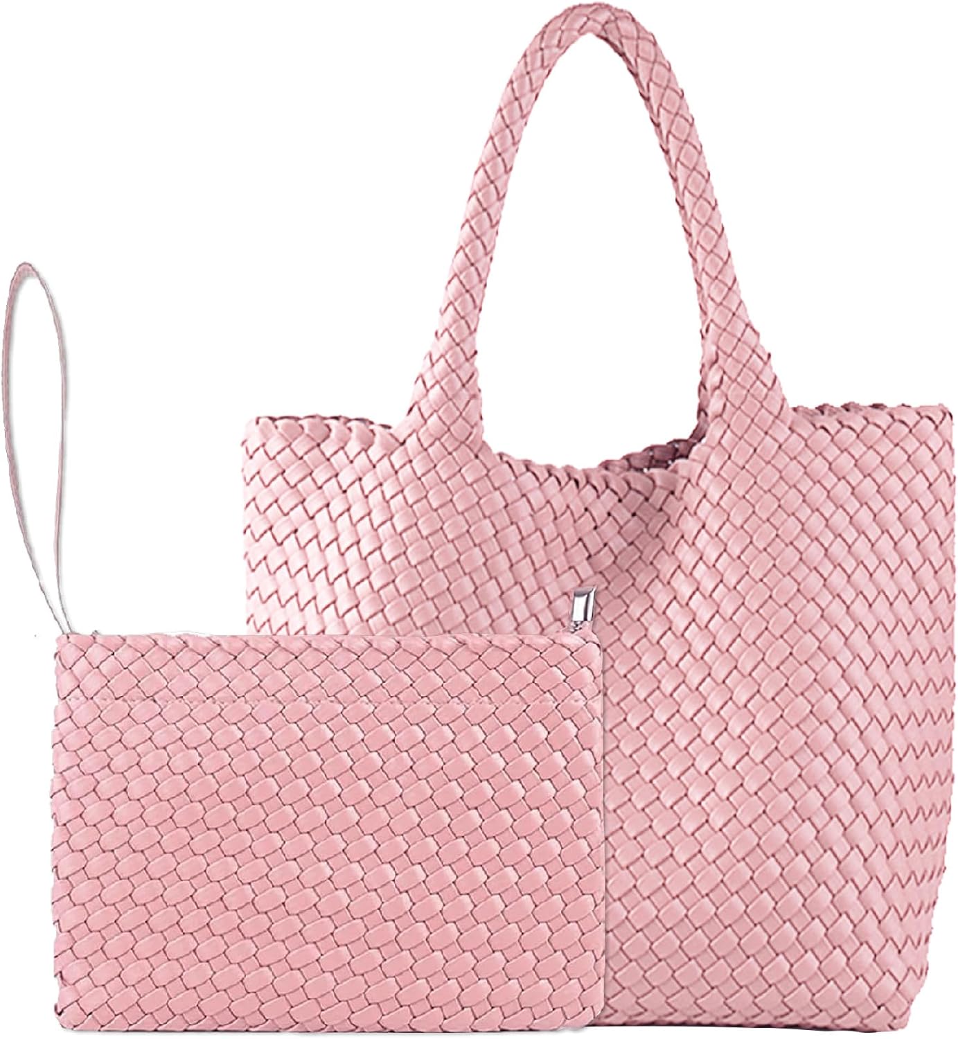 JINMANXUE Fashion Woven Bag Shopper Bag Travel Handbags and Purses Women Tote Bag Large Capacity Shoulder Bags - Image 25