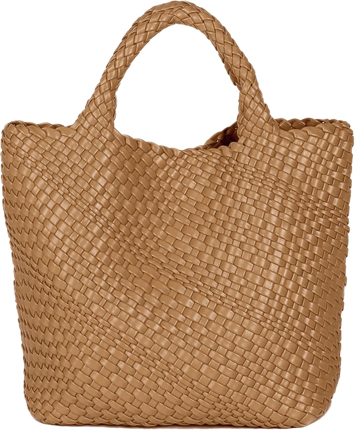 JINMANXUE Fashion Woven Bag Shopper Bag Travel Handbags and Purses Women Tote Bag Large Capacity Shoulder Bags - Image 16