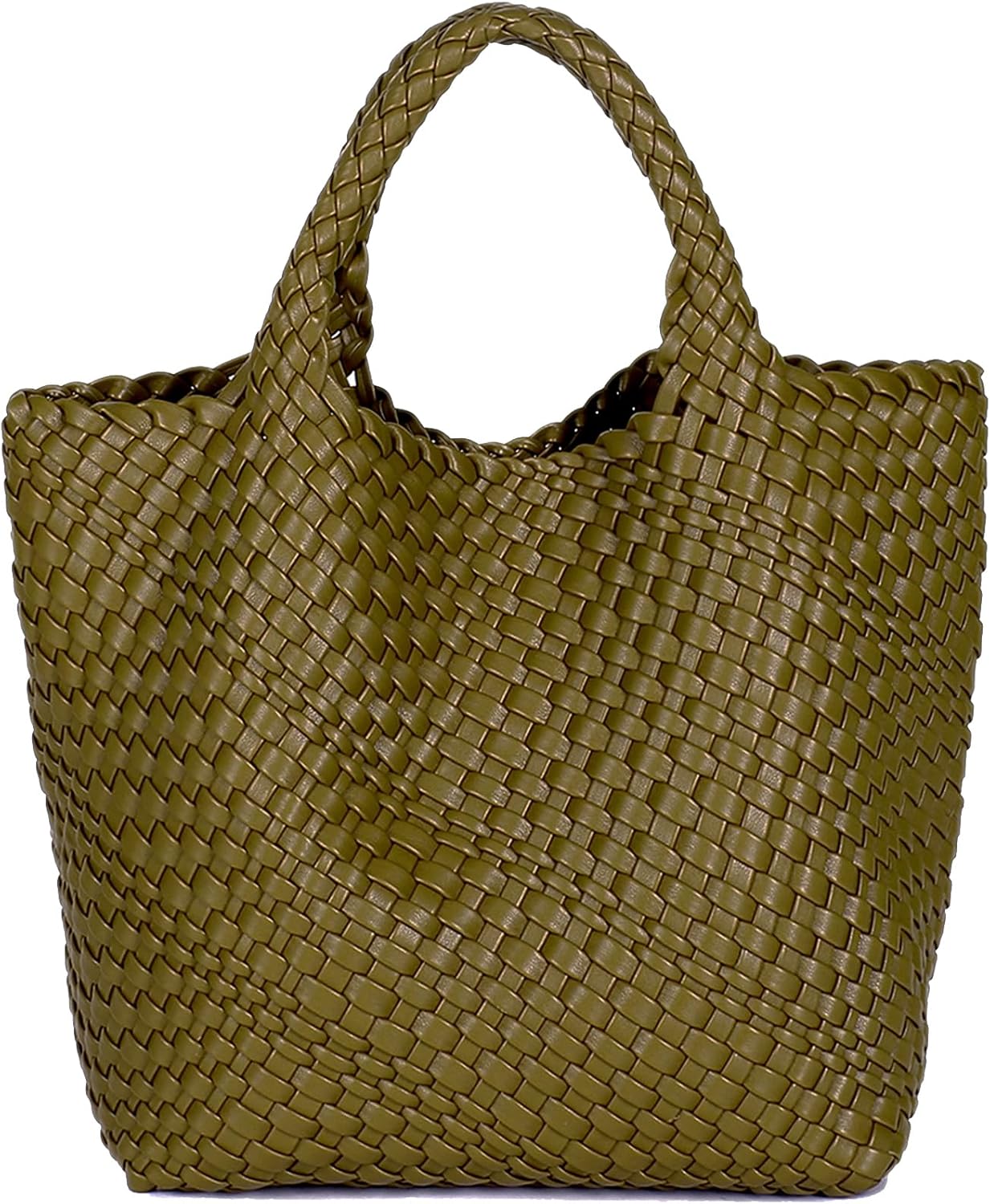 JINMANXUE Fashion Woven Bag Shopper Bag Travel Handbags and Purses Women Tote Bag Large Capacity Shoulder Bags - Image 46