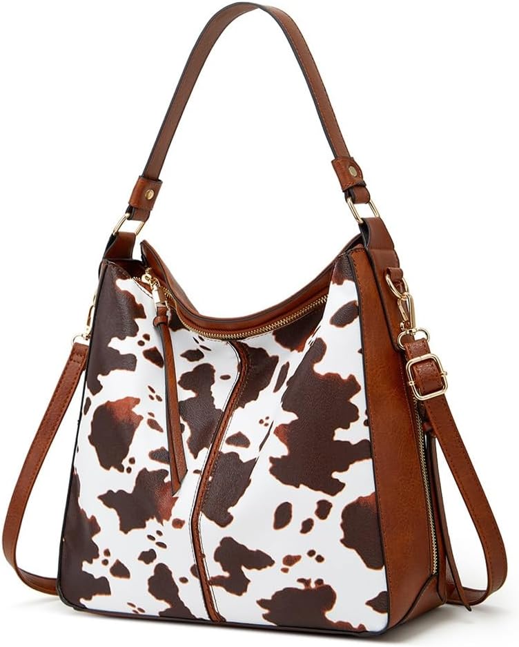 JOQWJPOIJ Spring\/Summer Vintage Multi-zip Bag Fringe Accessorized Upper Shoulder Tote Bag - Image 2