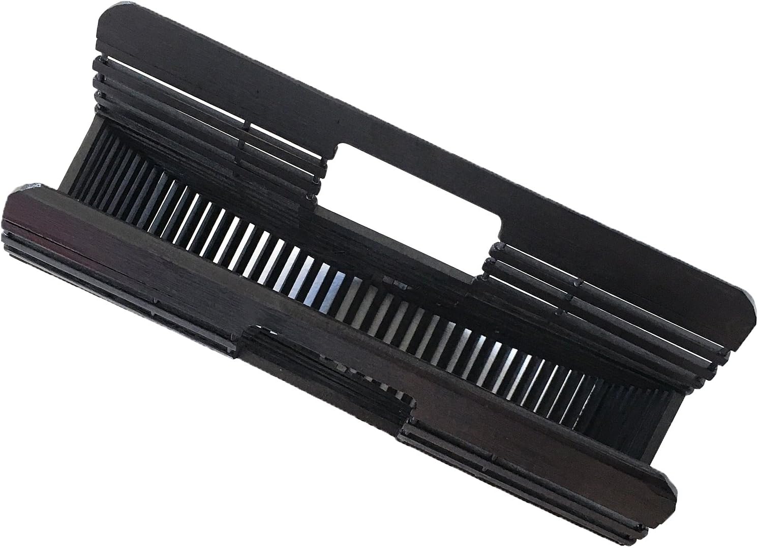 Miuco Womens Bamboo Handbag Handmade Large Tote Beach Bag - Image 3