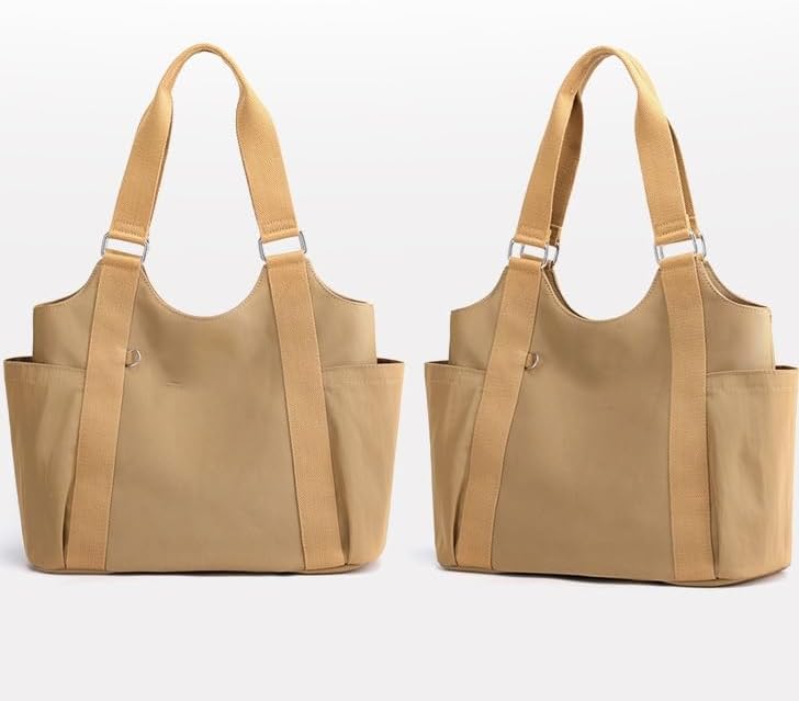 SIDUFHAOPKLL Women Top-Handle Bag Fabric Female Handbag Book Capacity Women's Casual Tote Shopping Bag - Image 5