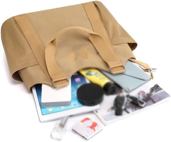 SIDUFHAOPKLL Women Top-Handle Bag Fabric Female Handbag Book Capacity Women's Casual Tote Shopping Bag - Image 7