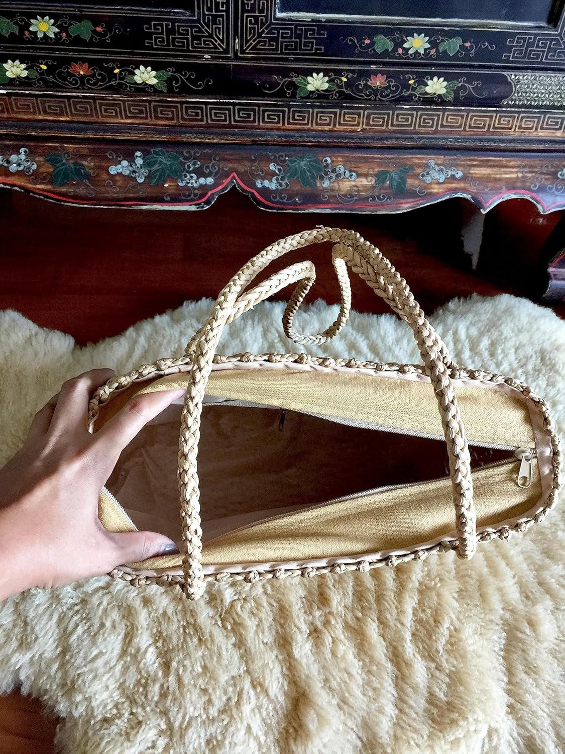 Summer Straw Bag,Handwoven Straw Bag,Straw Bag,Straw Tote,Straw Handbag,Straw Basket Bag,Beach Straw Bag - Image 3