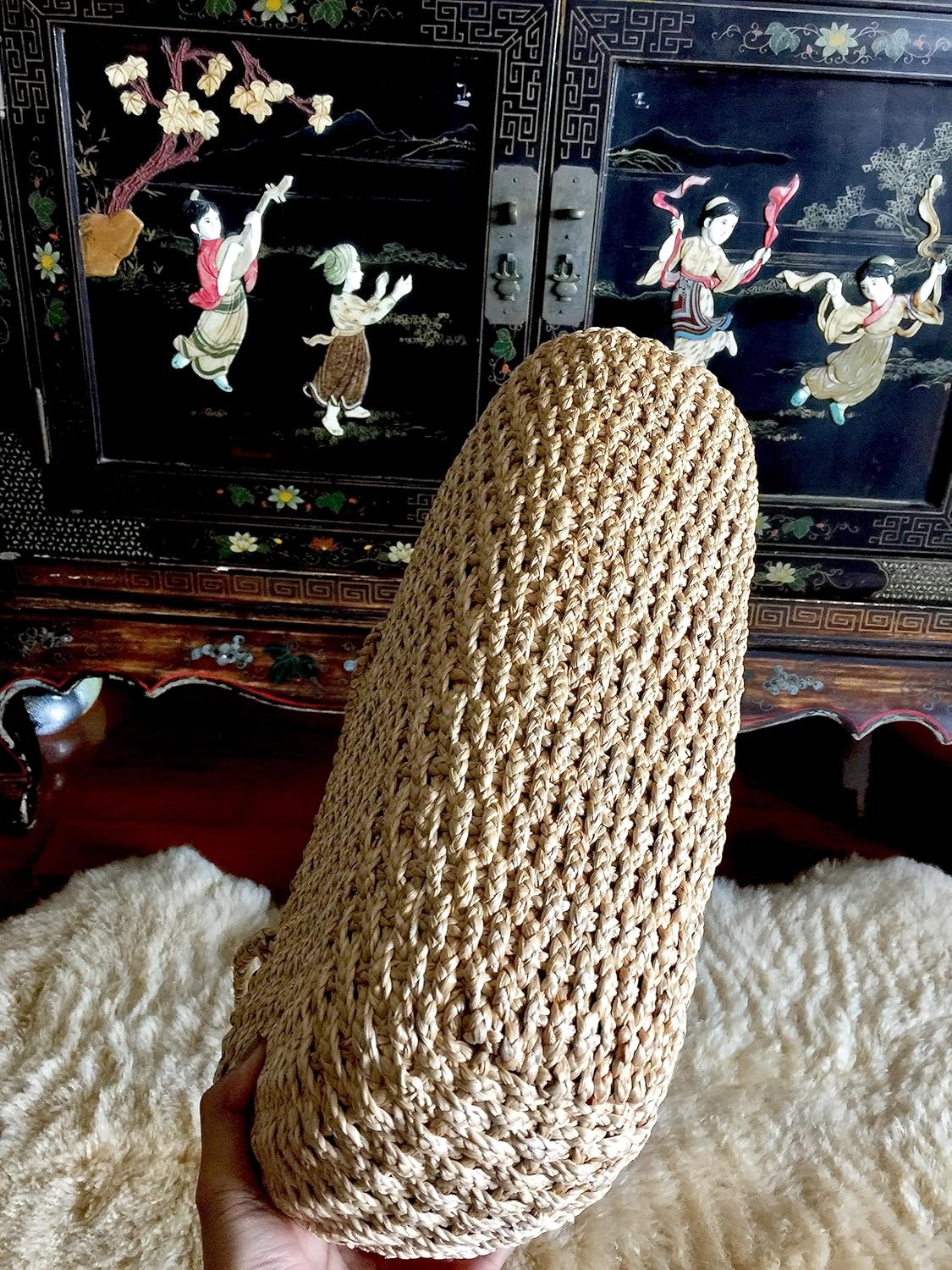 Summer Straw Bag,Handwoven Straw Bag,Straw Bag,Straw Tote,Straw Handbag,Straw Basket Bag,Beach Straw Bag - Image 5