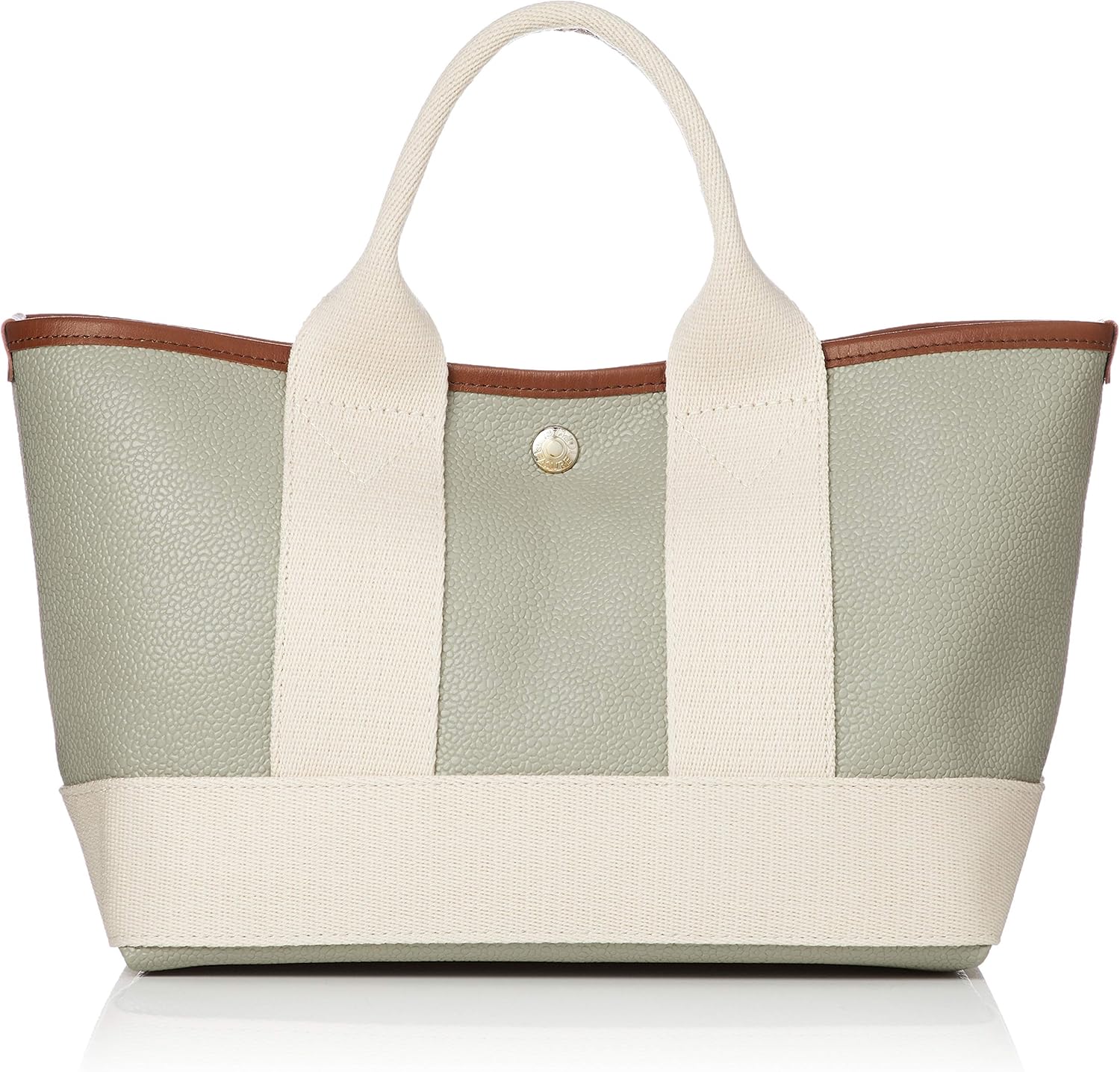 TOPKAPI(トプカピ) Scotchgrain Neo Leather Lightweight Mini Tote Bag, Made in Japan - Image 3