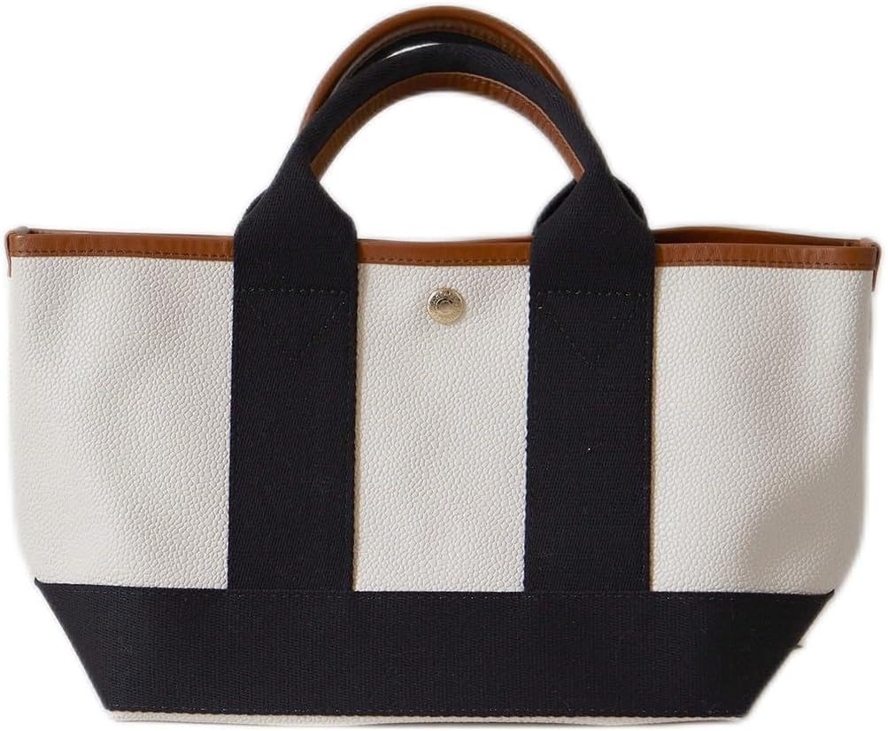 TOPKAPI(トプカピ) Scotchgrain Neo Leather Lightweight Mini Tote Bag, Made in Japan - Image 4
