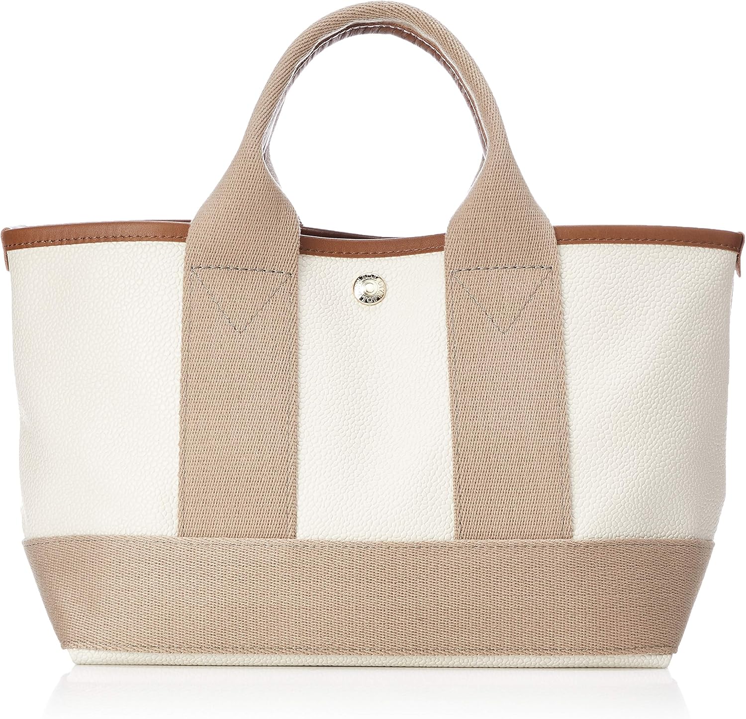 TOPKAPI(トプカピ) Scotchgrain Neo Leather Lightweight Mini Tote Bag, Made in Japan - Image 5