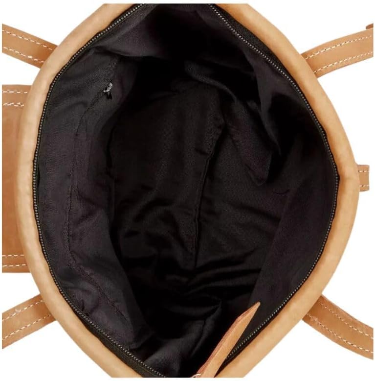 Waves on Earth Handmade Sisal Straw Tote Bag, Lightweight Market Basket with Leather Strap Handles and Button Closure, Large Straw Purse for Travel, Handmade Summer Beach Lifestyle Tote Handbag - Image 5