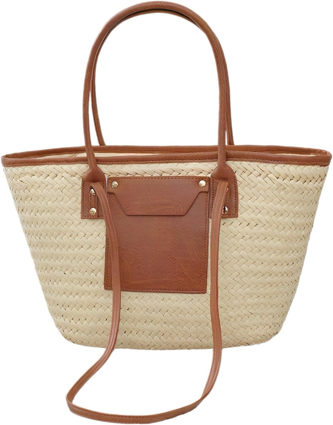 Women Straw Tote Bag Summer Beach Bags Luxury Handmade Shoulder Bag Woven Basket Handbags Large Straw Purses - Image 10