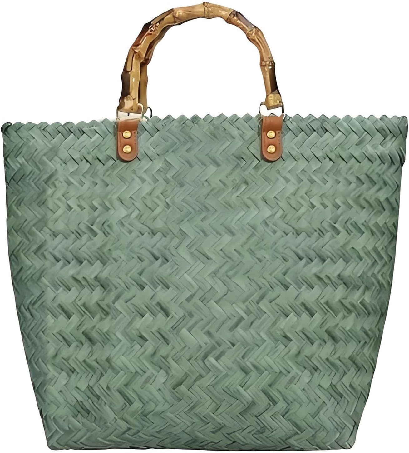 YY GEWETAO Handwoven Super Tote Bag for Women | Beach Bag Waterproof | Summer Beach, Pool, and Travel Handbag - Image 6